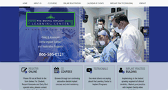 Desktop Screenshot of dentalimplantlearningcenter.com